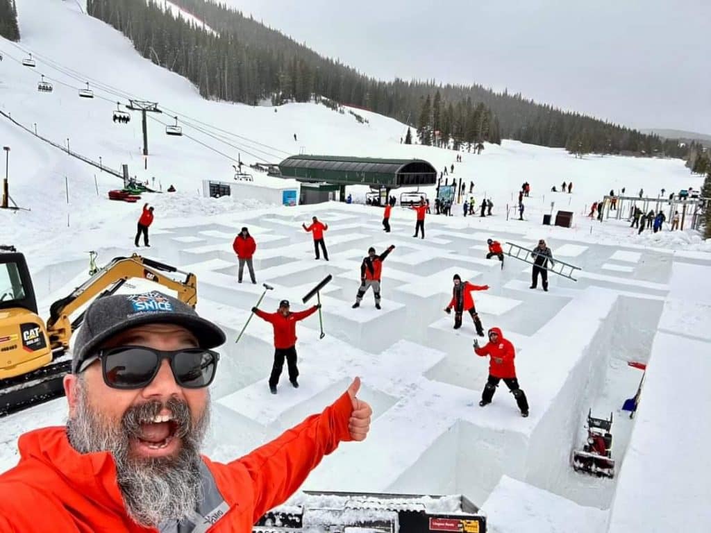 Weave your way through Copper Mountain’s snow maze
